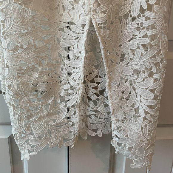Lulus White Lace Dress - Picture 6 of 6